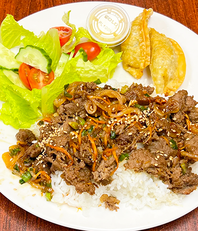 Bulgogi Platter CC